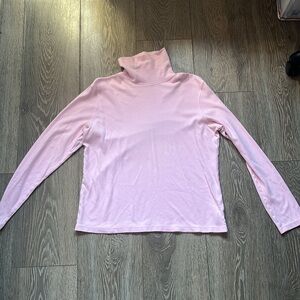 White Stag Turtle Neck Pink Womens Medium